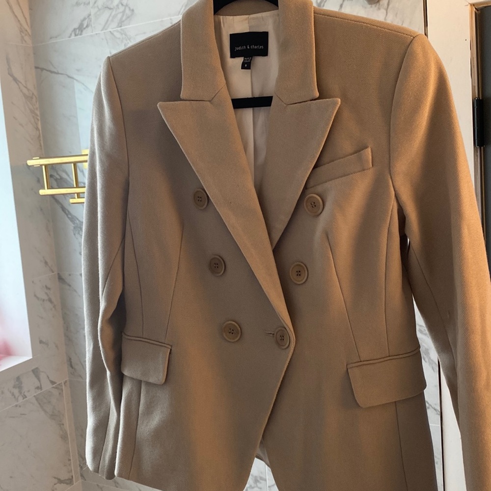 Judith & Charles Rothco Blazer - cream